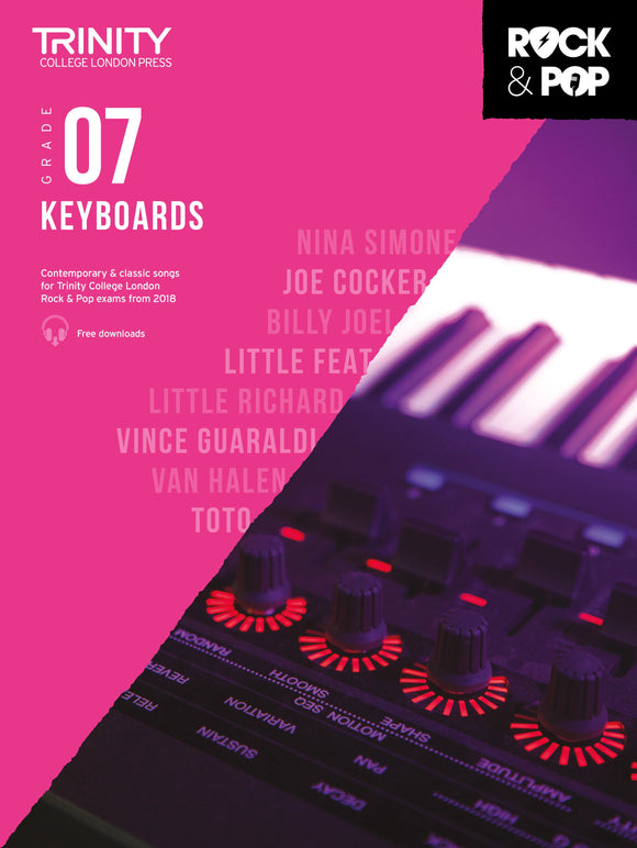 Trinity Rock and Pop Keyboards Grade 7 2018