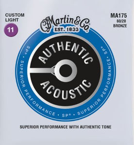 Martin 80/20 Bronze 11-52 Custom Light Acoustic Set