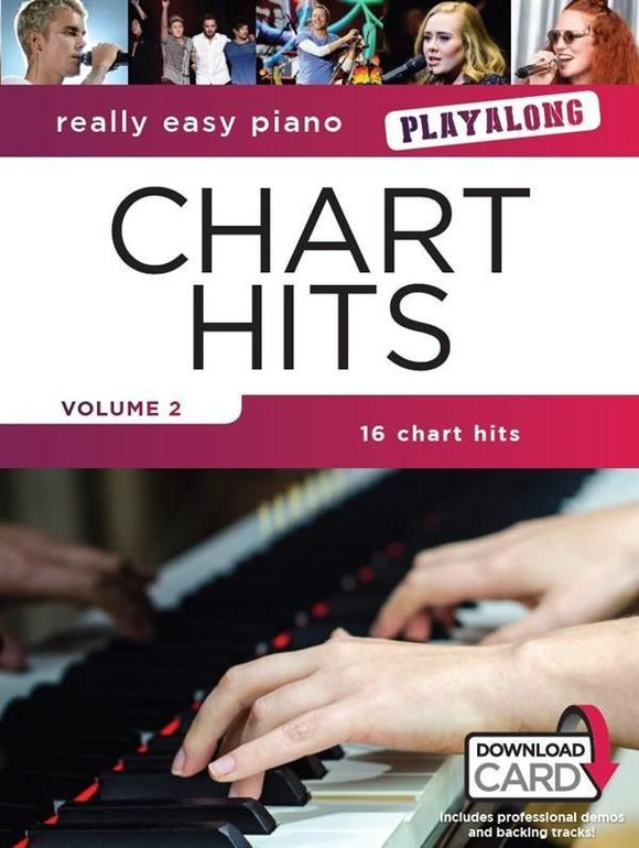 Really Easy Piano Play along Chart Hits Volume 2