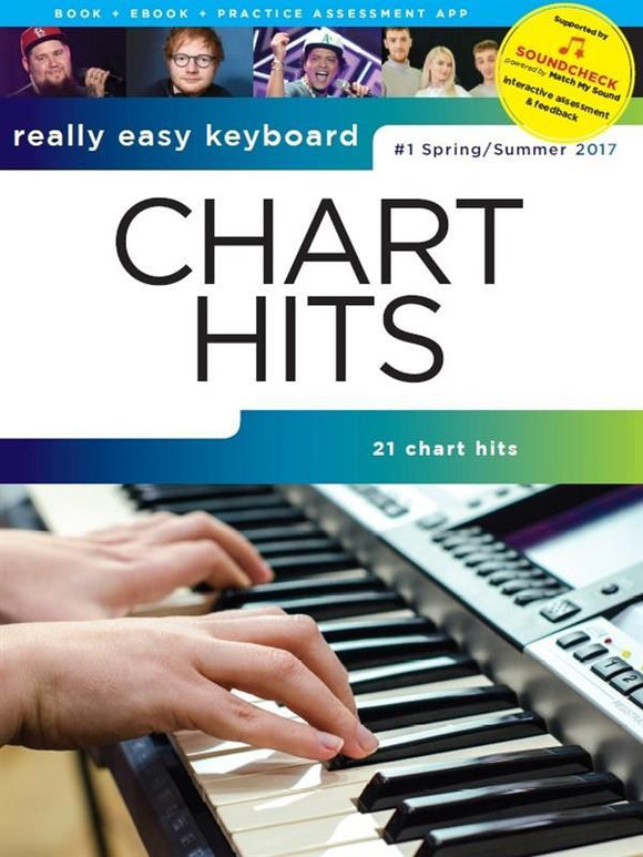 Really Easy Keyboard Chart Hits Spring Summer 2017