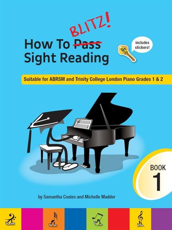 How To Blitz Sight Reading Book 1 for Piano