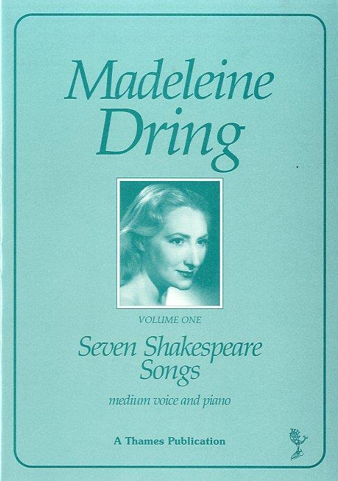Seven Shakespeare Songs for Medium Voice and Piano