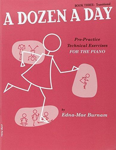 A Dozen a Day Book 3 for Piano Transitional