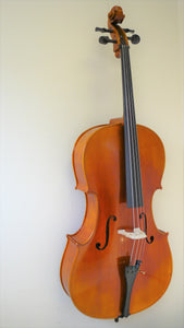 Sandner CC4 Full 44 Size Cello Front angle view