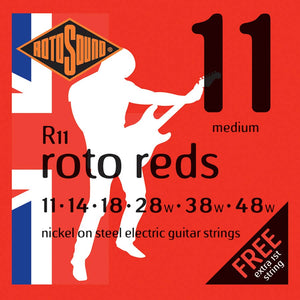 Rotosound R10 Roto Reds - 11-48 Medium Electric Set