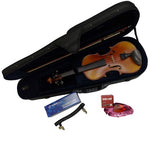 Sandner 300 violin bundle including violin case bow shoulder rest and rosin