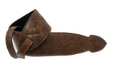 Leathergraft Softy Guitar Strap in brown