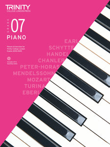Trinity Piano Grade 7 Exam Pieces and Exercises 2018 to 2020 with CD