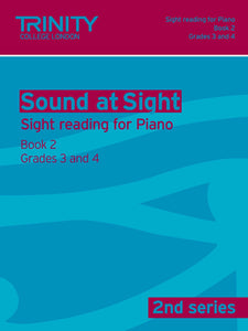 Trinity Sound at Sight for Piano Book 2 Grades 3 and 4 second series