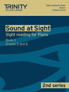 Trinity Sound at Sight for Piano Book 3 Grades 5 and 6 second series