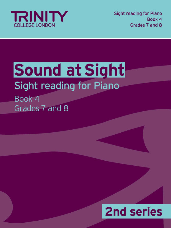 Trinity Sound at Sight for Piano Book 4 Grades 7 and 8 second series