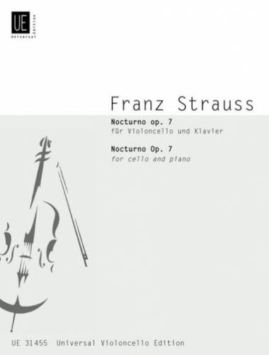 Strauss Nocturno Opus 7 for Cello and Piano