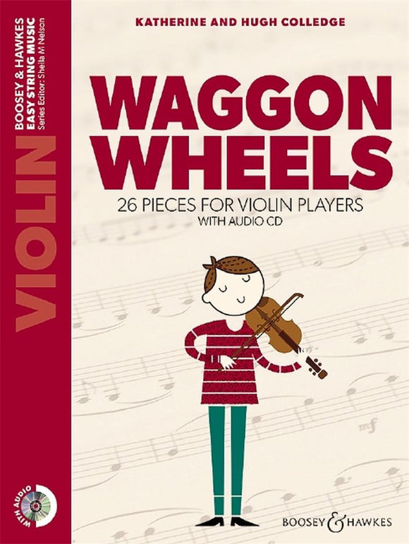 Waggon Wheels for Violin, Book & CD