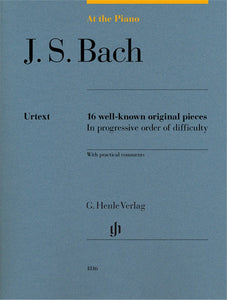 At The Piano - J. S. Bach. Well-known original pieces