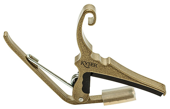 Kyser Acoustic Guitar Capo - Gold finish