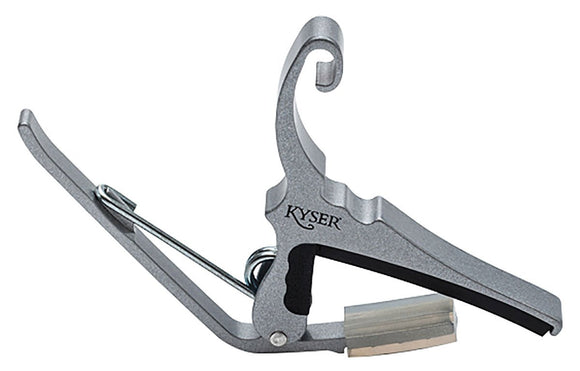 Kyser Acoustic Guitar Capo Silver finish