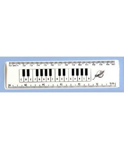 Small Ruler - White Keyboard