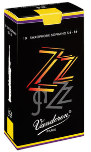 Vandoren ZZ Soprano Sax Reed - Strength 2 5 in a in a box of 10 reeds