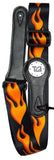 Guitar Strap - HotRod Flames Design