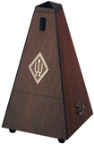 Wittner Pyramid Metronome - Matt Silk Walnut Real - No Bell