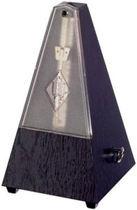 Wittner Pyramid Metronome - Black Wood-Style - No Bell