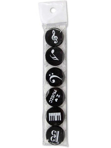 Set of Magnets Music Notes